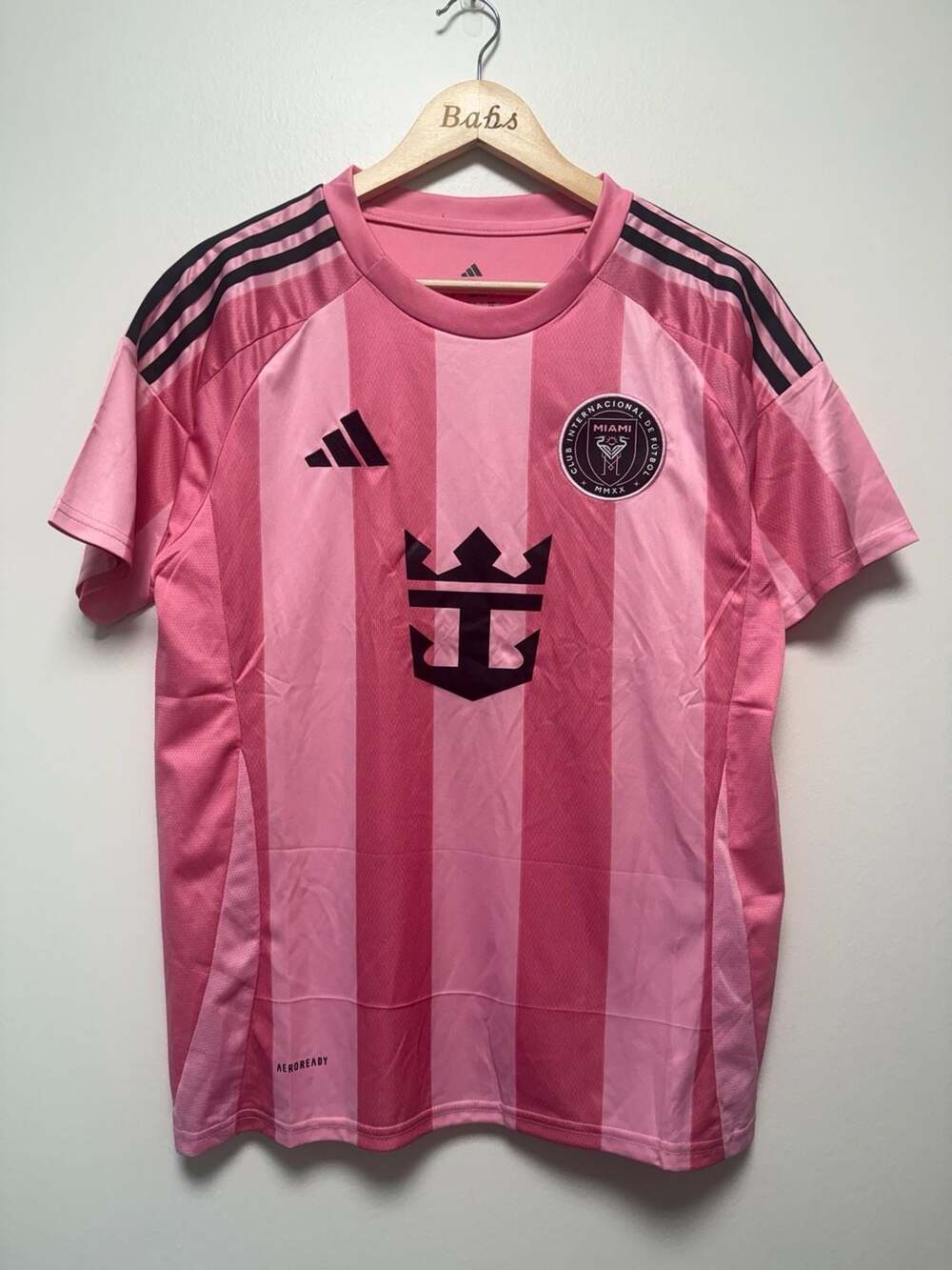 Adidas Inter Miami CF Messi 10 Size S Home Jersey Pink